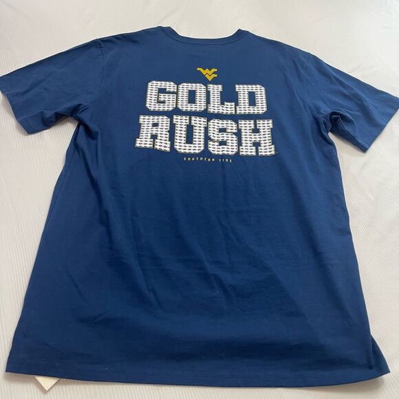 NWT Southern Tide West Virginia Navy Blue T-Shirt Size Large New - Picture 5 of 7